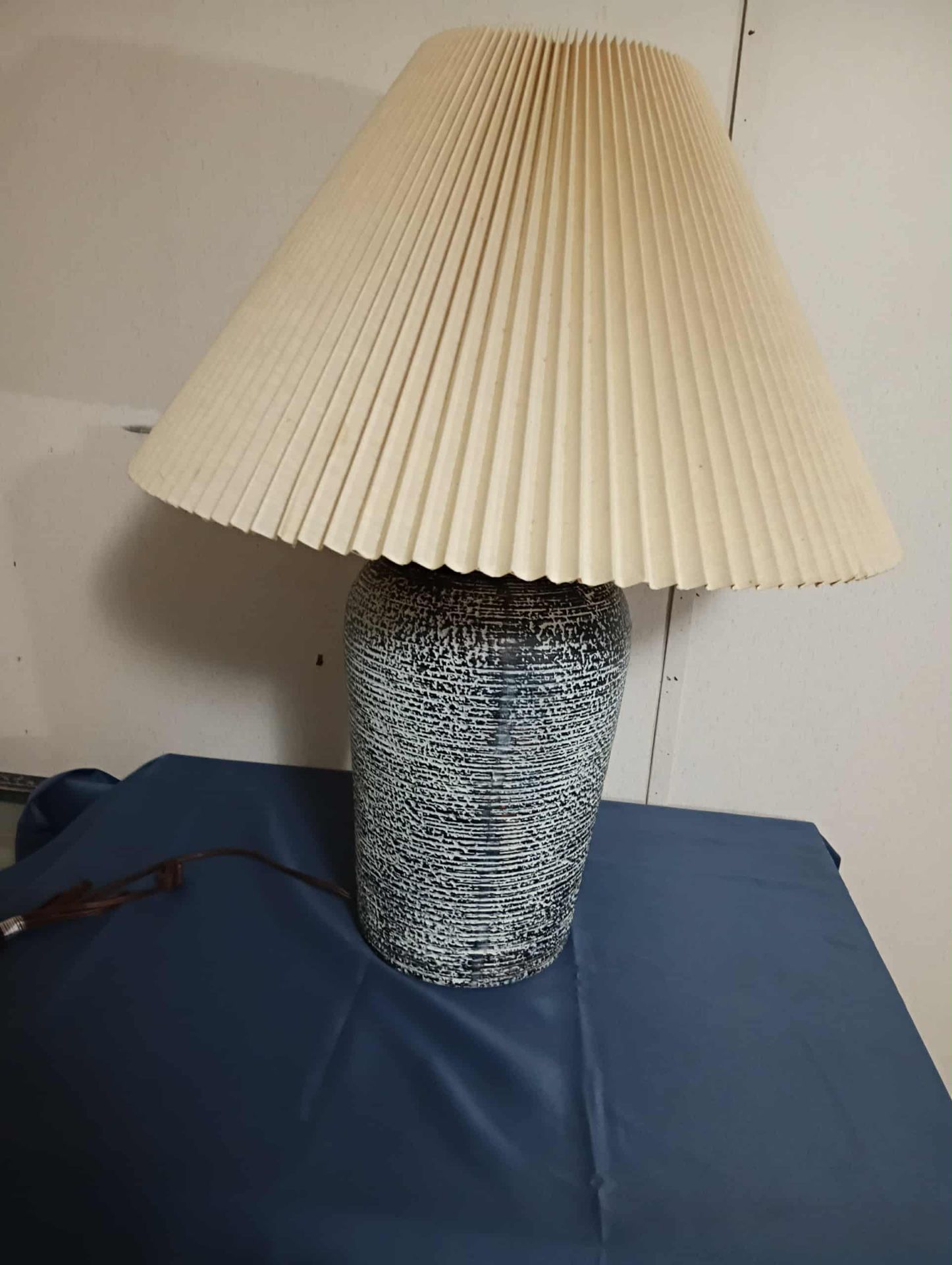 Large lamp with shade