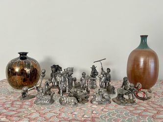 15 Signed Pewter Figurines – Includes 9 Limited Edition Pieces