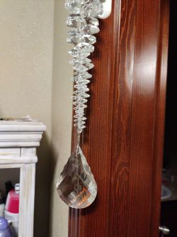 Stunning Crystal Charm Supposed To Bring Me Wealth...Have Not Had Luck