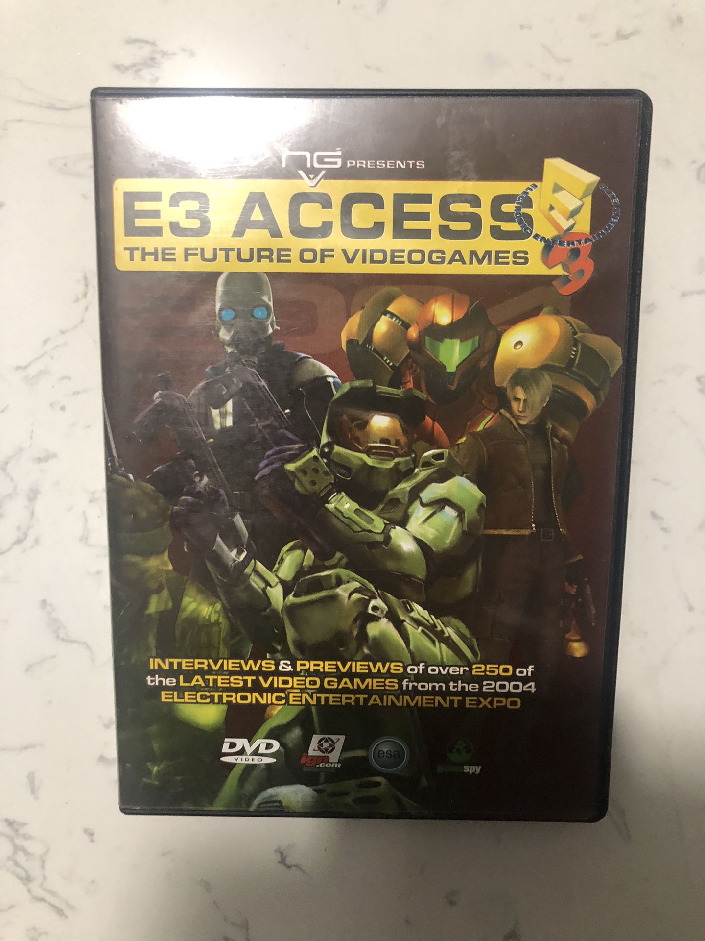 2004 E3 Access: The Future of Video Games DVD 4 Disc Set - Xbox Gamecube PS2 PC