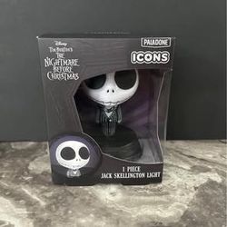 Disney The Nightmare Before Christmas Paladone Icons Jack Skellington Light NEW
