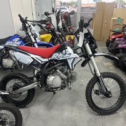RFZ 125CC Dirt Bike Brand New! Finance For $150 Down Payment!!