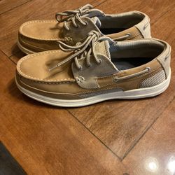 Like new Dockers Mens Beacon Boat Lace-up Shoes Size 8.5 - $20
