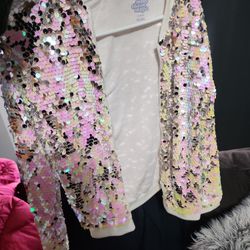 Sparkle Xl Girls Jacket 