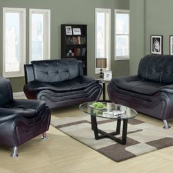 New 3pcs Sofa Set 