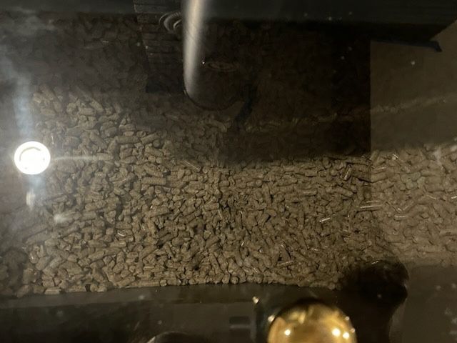 Black Harman Pellet Stove