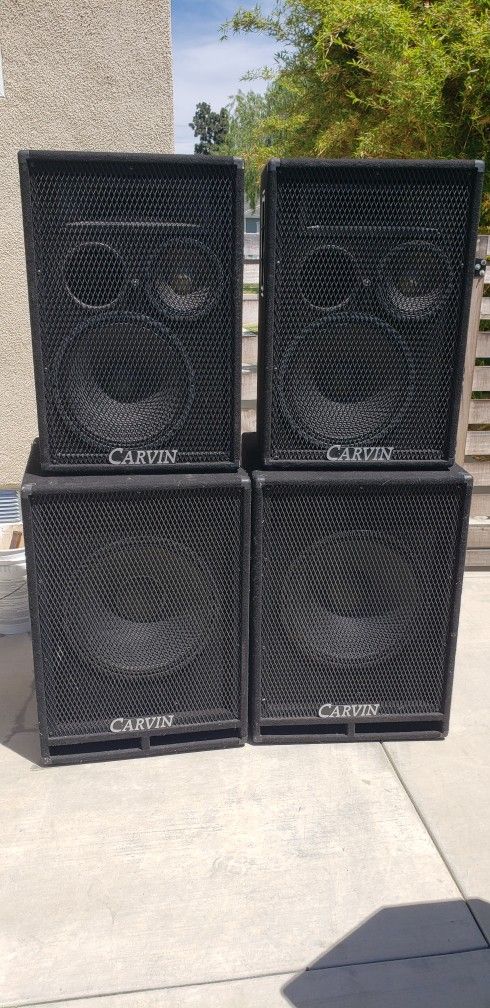 Carvin PA Speakers 1801 X2 1584 X2