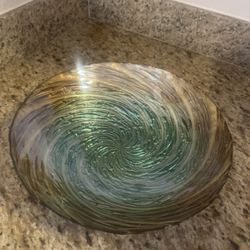 Hand Blown Art Glass Bowl