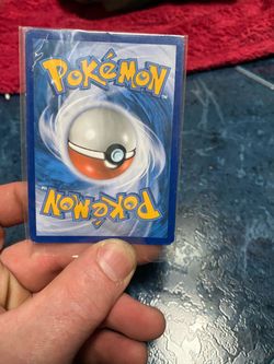 Pokémon Trading Card in Sleeve