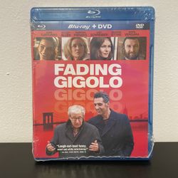Fading Gigolo Blu ray DVD Combo NEW SEALED Woody Allen Sharon Stone 2013