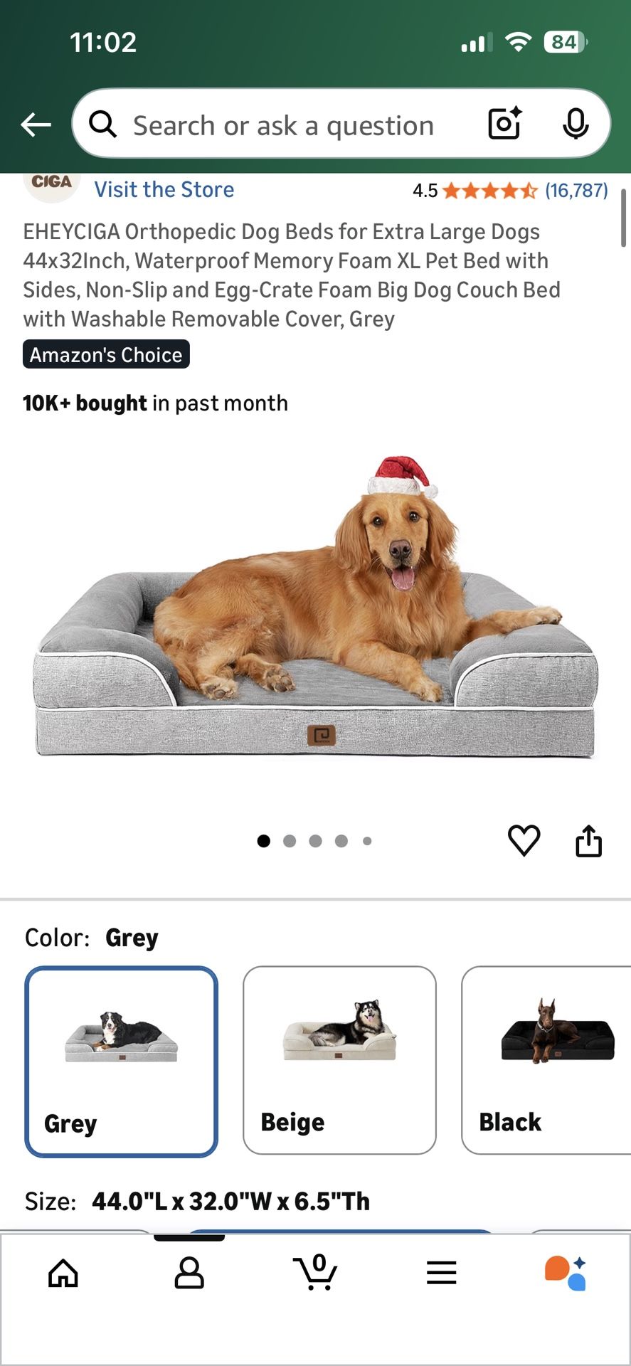 Dog bed 