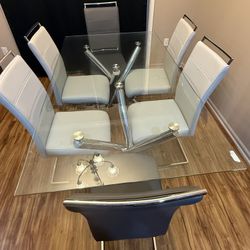 Dining Table With 6 Chairs 