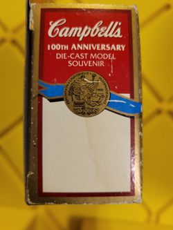 Campbell's 100th Anniversary Die-Cast Model Souvenir