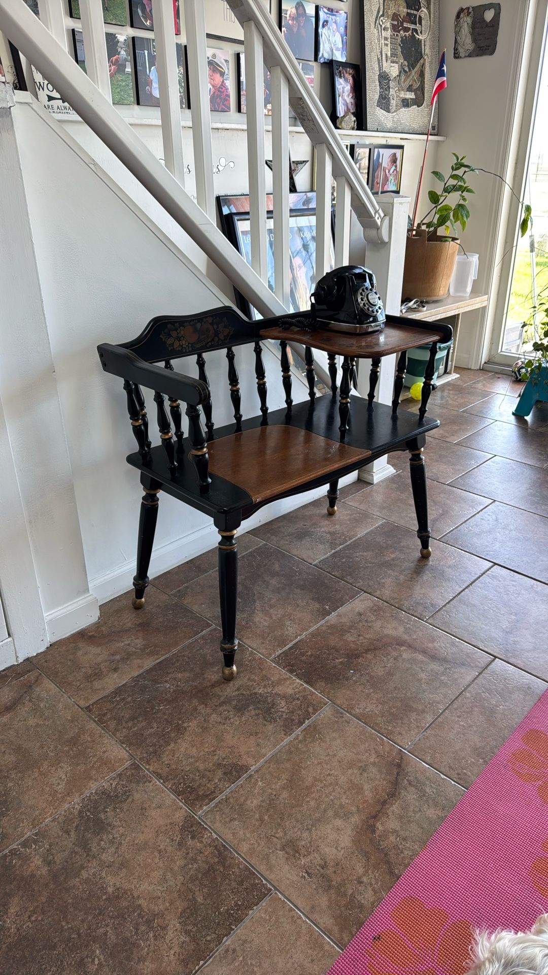 Antique Phone Chair