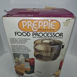 Robeson Preppie The Quick & Easy Kitchen Tools Food Processor Compact Versatile