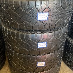 💎SET OF 4 USED TIRES💎 275/70/18 GOODYEAR •FREE INSTALL/BALANCE•