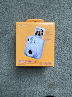 Fujifilm Instax Mini 12 Instant Camera – Lilac Purple – New in Box