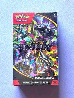 Pokemon cards: Mega Evolution Pitch Black Booster Bundle