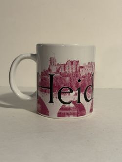 Vintage 2002 Heidelberg Germany Starbucks Collectable City Mug