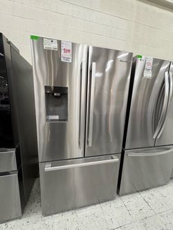 Bosch 500 series 36in smart counter depth French door refrigerator stainless steel with external water & ice
