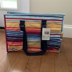 Rainbow Waves Medium Tote NWT