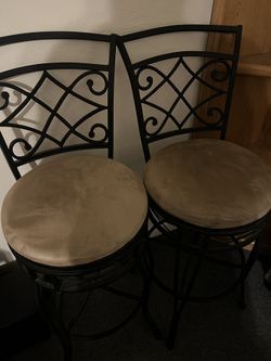 Rod Iron Bar Stools