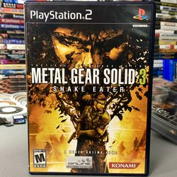 Metal Gear Solid 3: Snake Eater (Sony PlayStation 2, 2004)  *TRADE IN YOUR OLD GAMES/TCG/COMICS/PHONES/VHS FOR CSH OR CREDIT HERE*