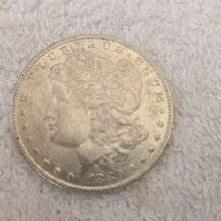 1880 Unc Morgan Silver Dollar New