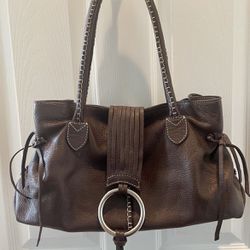 Stylish Brazilian Leather Tehama Shoulder Bag
