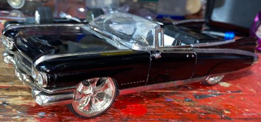 Jada Street Low 1959 Cadillac Eldorado  Lowrider Diecast 1/24 Black (READ DESC