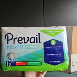 Adult Diapers  Prevail NUFIT Daily- $1.50 Per Bag