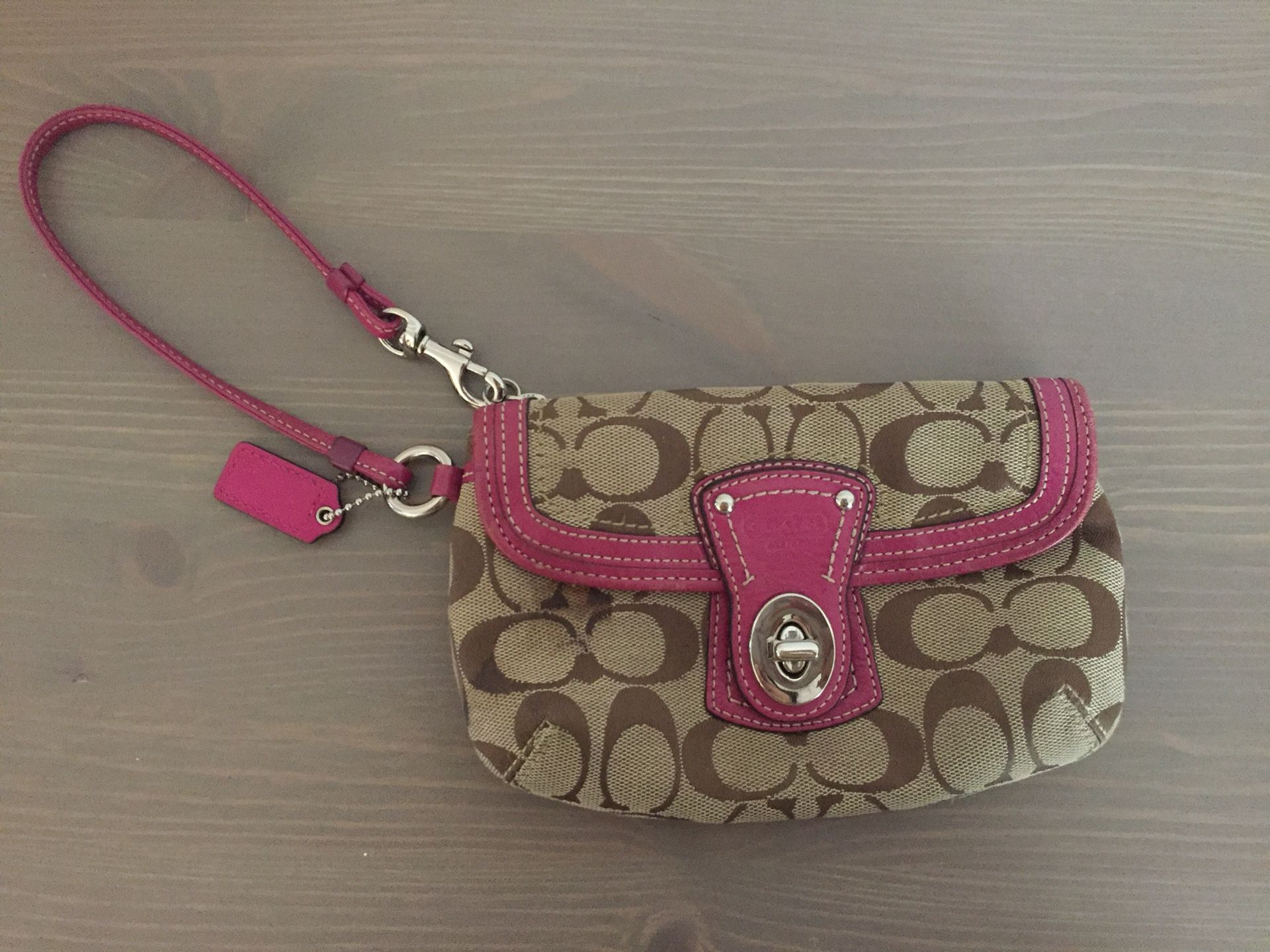 Coach wristlet