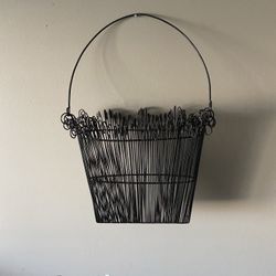 Iron Wrought Hanging Basket