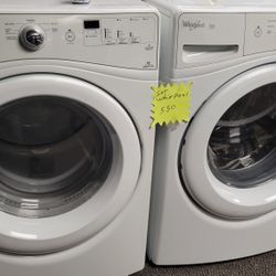Whirlpool Washer And Dryer Work Great Conditions With Stackable Kit DELIVERY Available 