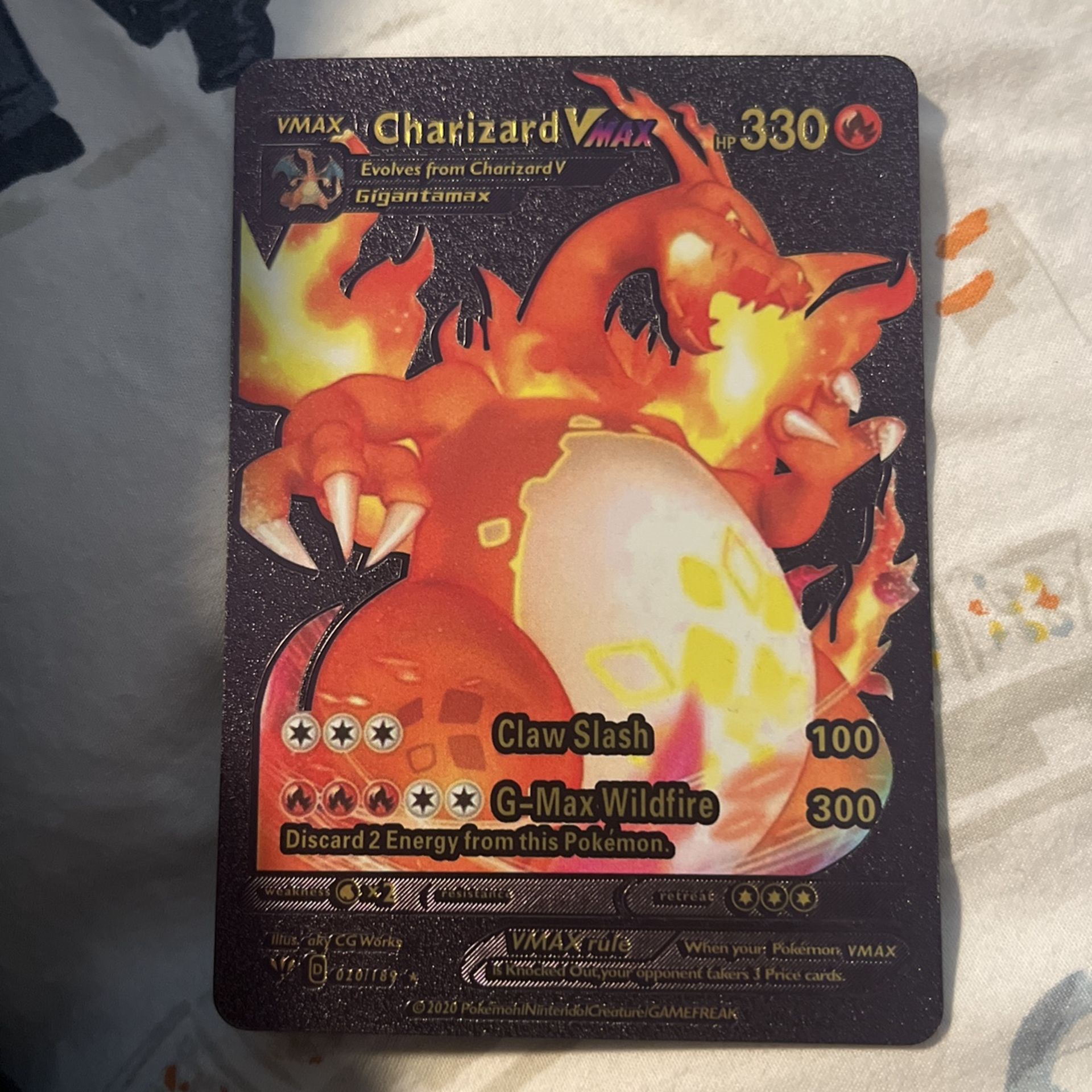 how does pokemon trading card game work Charizard VMAX