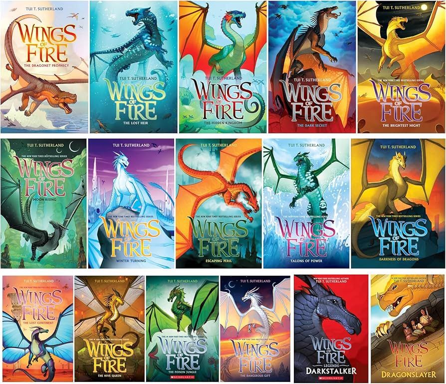 NEW!!! Wings of Fire Series Complete 16 Books