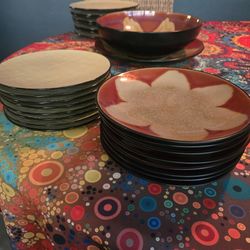 Serena  Bass Pretty Bold Palazzo ( Dinnerware )