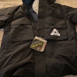 OPTICAL 2-IN-1 GORE-TEX PARKA BLACK / OPTICAL BLUE