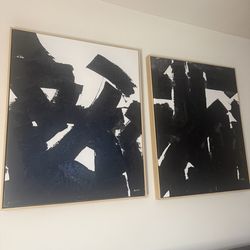 Paintings/ entry table