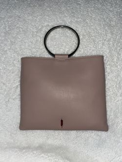 NEW Thacker Le Pouch Ring Leather Crossbody Bag Sandstone