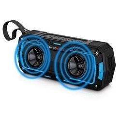 

SoundPEATS Outdoor Bluetooth Speakers Portable Wireless Waterproof Shower Speaker (IP65 Water Resistant / Dustproof, Dual 5W Drivers + Bass)