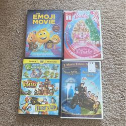 All New DVDS Unopened 