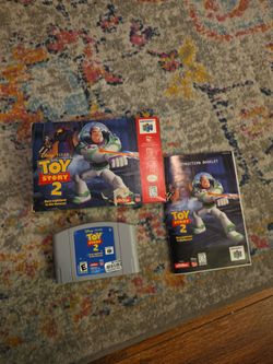N64 Toy Story 2 complete nintendo 64