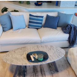 Arhaus leather Sofa  Top Condition Best Deal 