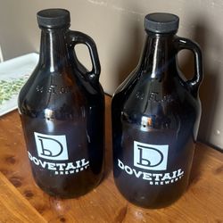 Dovetail brewery Set Of Growlers Chicago Brewery
