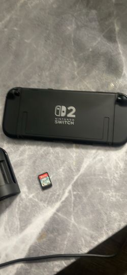 Nintendo switch 2 plus a game