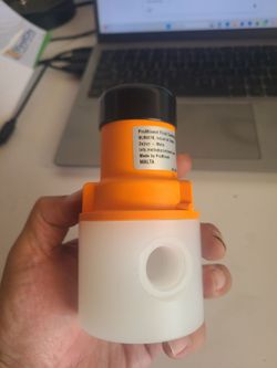 New ProMinent 1006854 PVDF  Back Pressure / Relief Valve 1/2 NPT