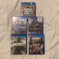 Ps4 Games 5 For 90!!