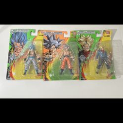 Dragon Ball Evolve Toy Set Of 3