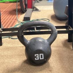 30 Lb Kettlebell 